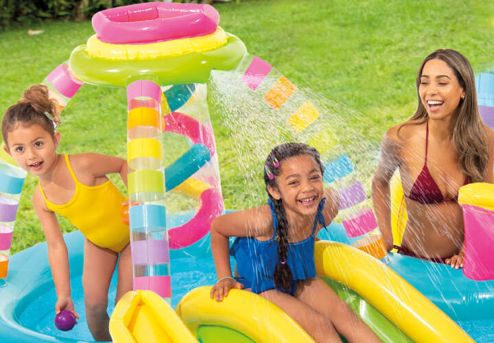 INTEX Rainbow Funnel Play Center